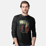 Cat Signal-Mens-Long Sleeved-Tee-zascanauta