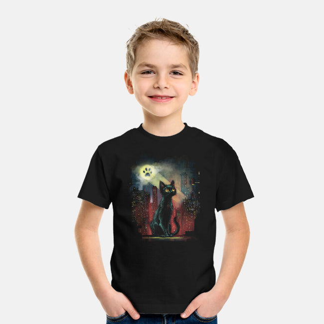 Cat Signal-Youth-Basic-Tee-zascanauta