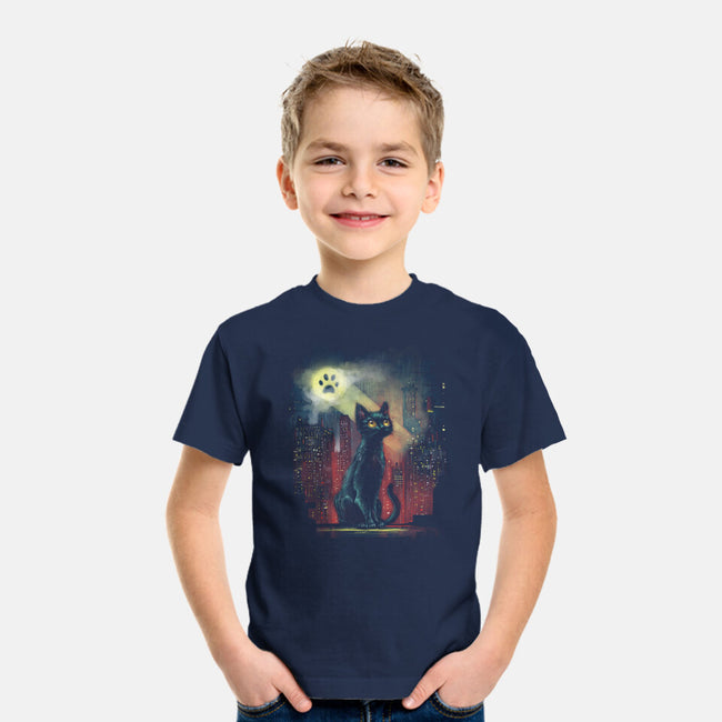Cat Signal-Youth-Basic-Tee-zascanauta