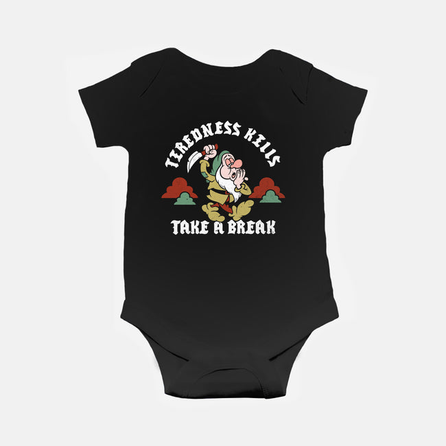 Tiredness Kills PSA-Baby-Basic-Onesie-Nemons