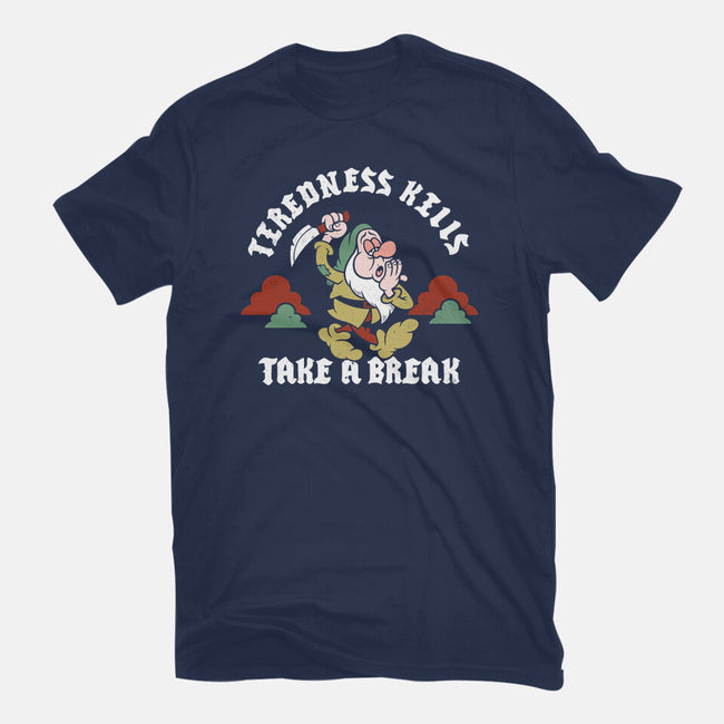 Tiredness Kills PSA-Mens-Heavyweight-Tee-Nemons