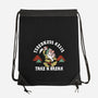 Tiredness Kills PSA-None-Drawstring-Bag-Nemons
