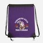 Tiredness Kills PSA-None-Drawstring-Bag-Nemons