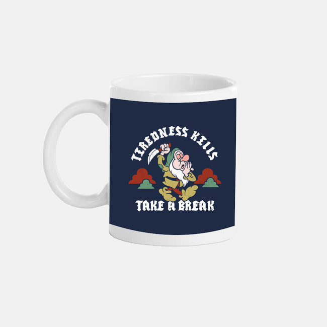 Tiredness Kills PSA-None-Mug-Drinkware-Nemons