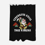 Tiredness Kills PSA-None-Polyester-Shower Curtain-Nemons