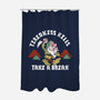 Tiredness Kills PSA-None-Polyester-Shower Curtain-Nemons