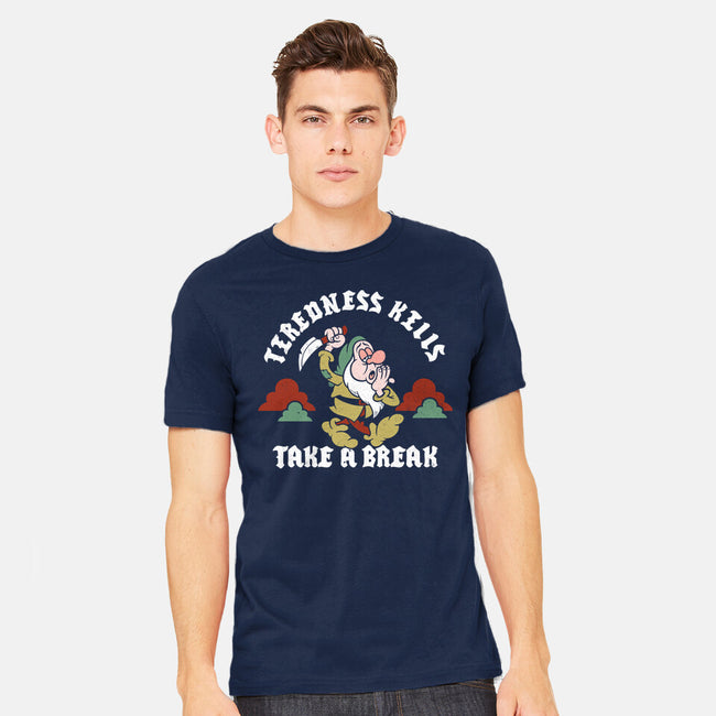 Tiredness Kills PSA-Mens-Heavyweight-Tee-Nemons