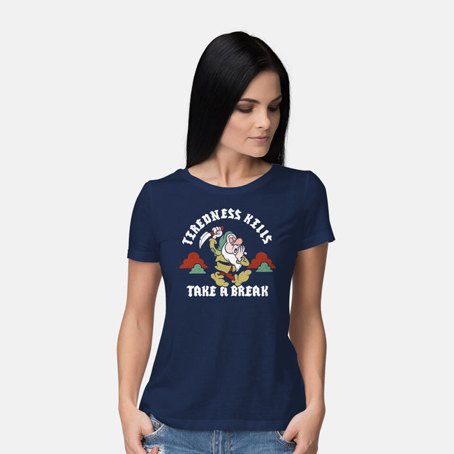Tiredness Kills PSA-Womens-Basic-Tee-Nemons