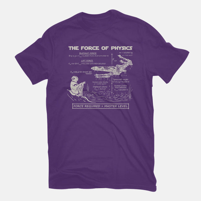 The Force Of Physics-Mens-Premium-Tee-NMdesign