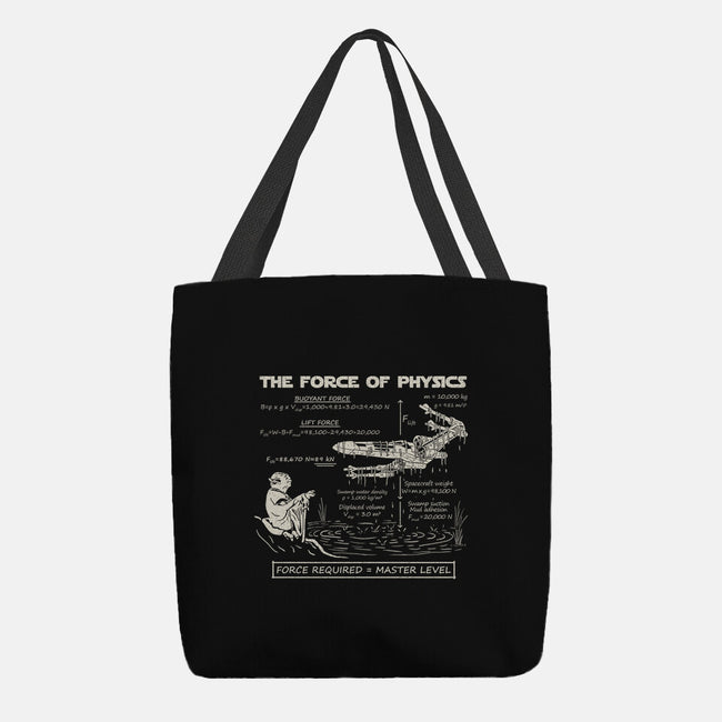The Force Of Physics-None-Basic Tote-Bag-NMdesign