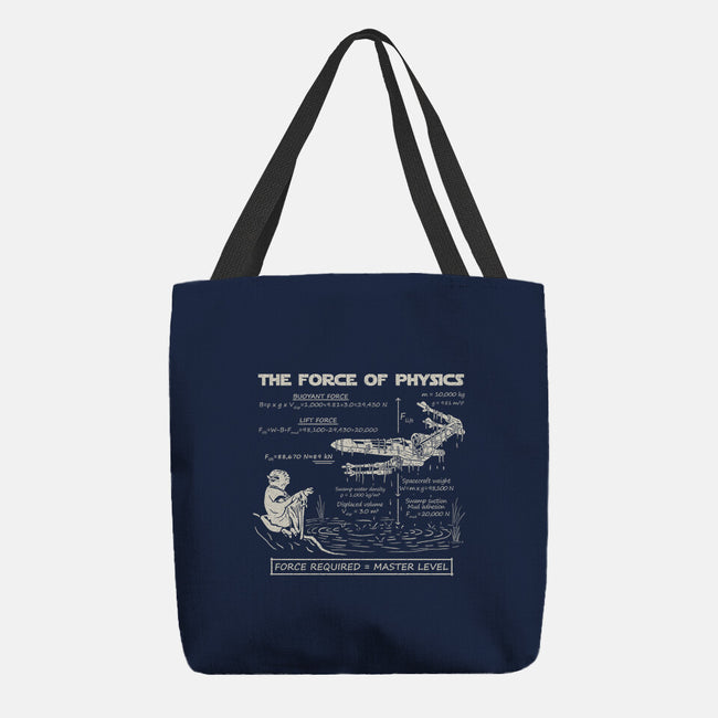The Force Of Physics-None-Basic Tote-Bag-NMdesign