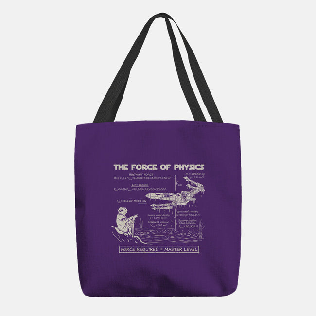 The Force Of Physics-None-Basic Tote-Bag-NMdesign