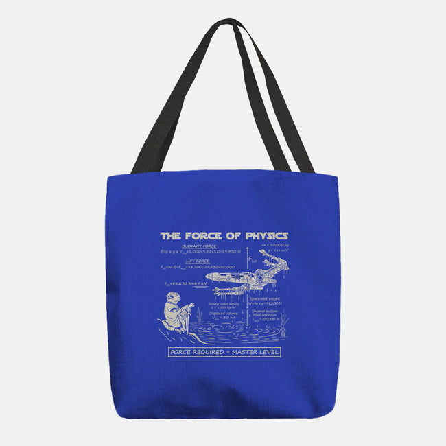 The Force Of Physics-None-Basic Tote-Bag-NMdesign