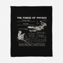 The Force Of Physics-None-Fleece-Blanket-NMdesign