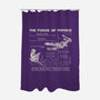 The Force Of Physics-None-Polyester-Shower Curtain-NMdesign