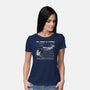 The Force Of Physics-Womens-Basic-Tee-NMdesign