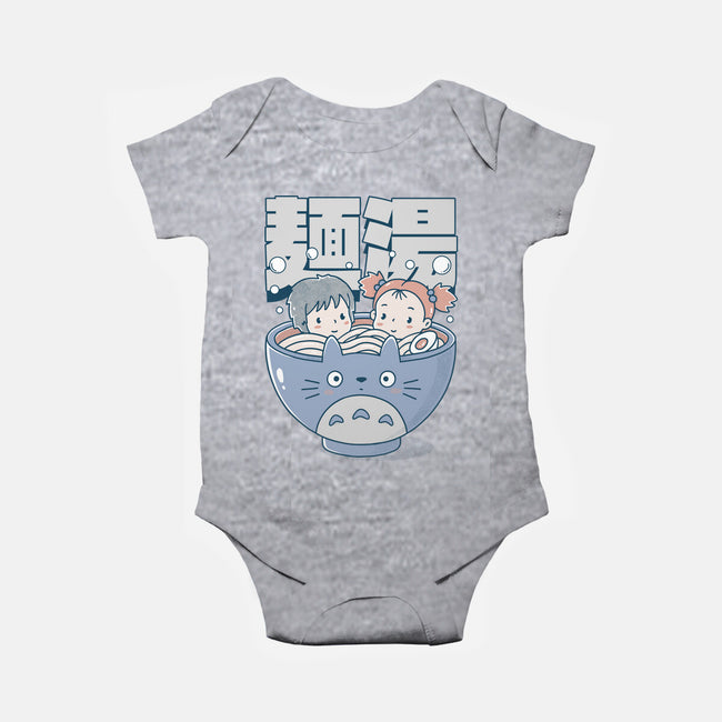 Noodle Bath-Baby-Basic-Onesie-GODZILLARGE