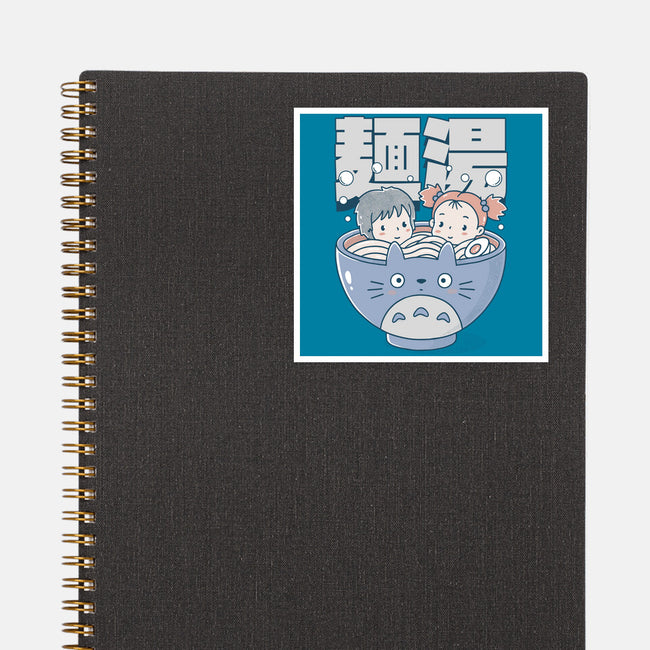Noodle Bath-None-Glossy-Sticker-GODZILLARGE