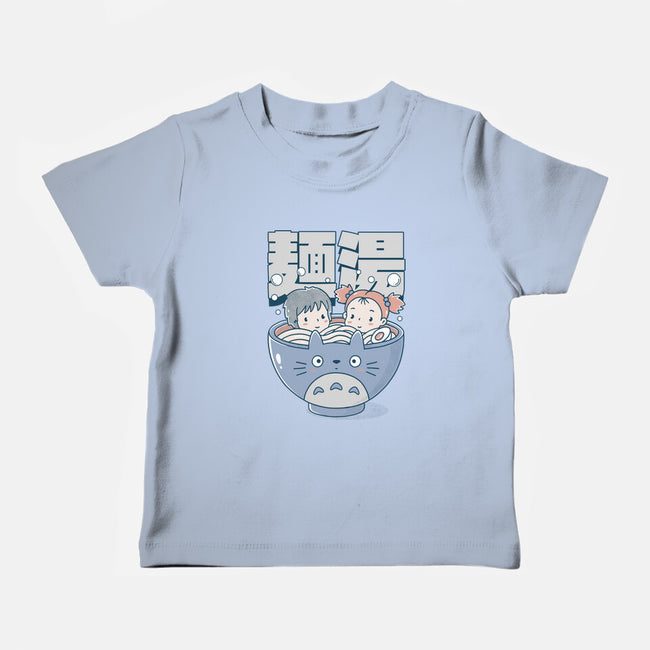 Noodle Bath-Baby-Basic-Tee-GODZILLARGE
