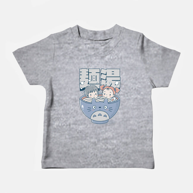 Noodle Bath-Baby-Basic-Tee-GODZILLARGE