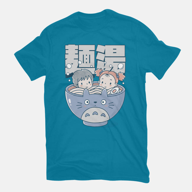 Noodle Bath-Unisex-Basic-Tee-GODZILLARGE