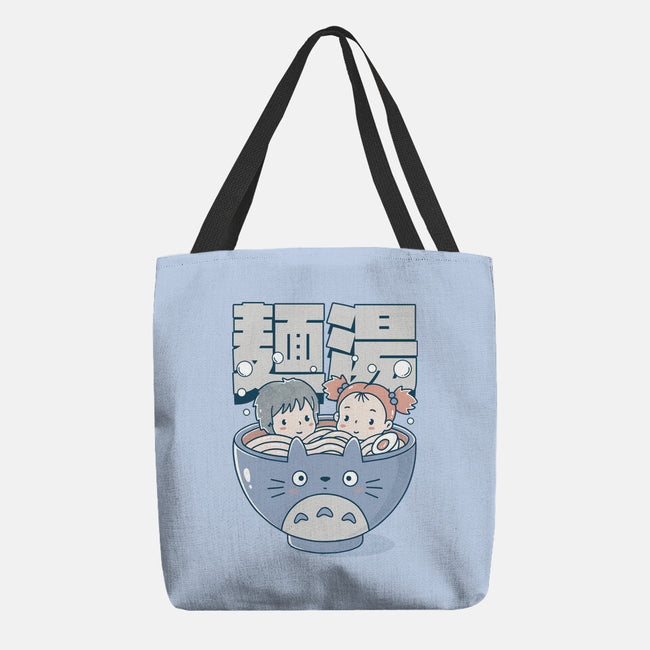 Noodle Bath-None-Basic Tote-Bag-GODZILLARGE