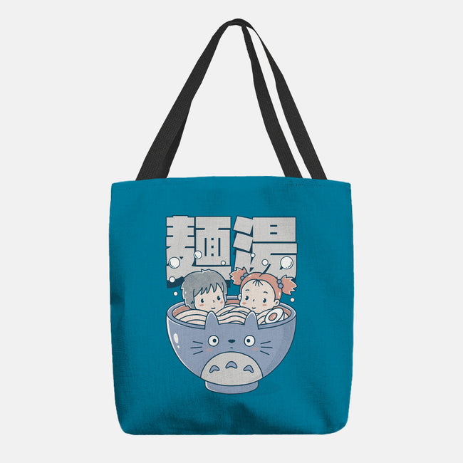 Noodle Bath-None-Basic Tote-Bag-GODZILLARGE
