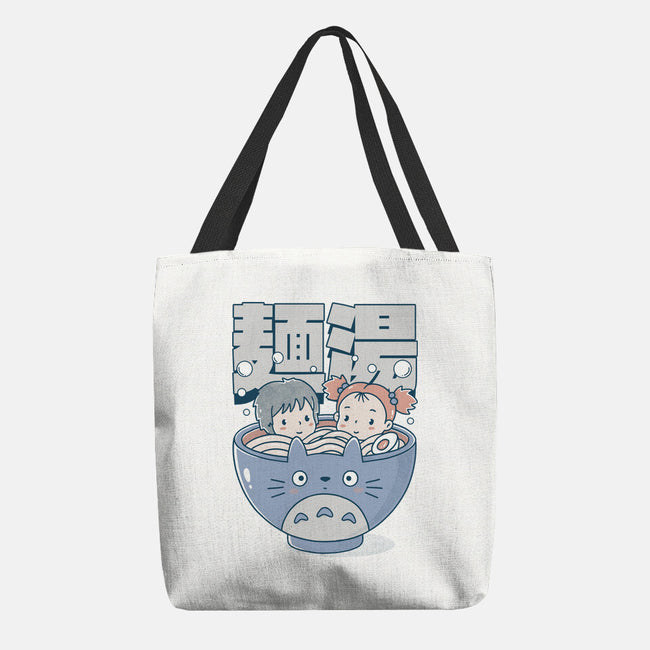 Noodle Bath-None-Basic Tote-Bag-GODZILLARGE