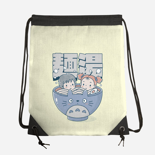 Noodle Bath-None-Drawstring-Bag-GODZILLARGE