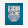 Noodle Bath-None-Fleece-Blanket-GODZILLARGE