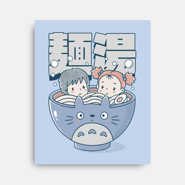 Noodle Bath-None-Stretched-Canvas-GODZILLARGE