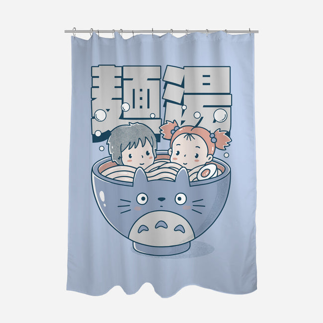 Noodle Bath-None-Polyester-Shower Curtain-GODZILLARGE