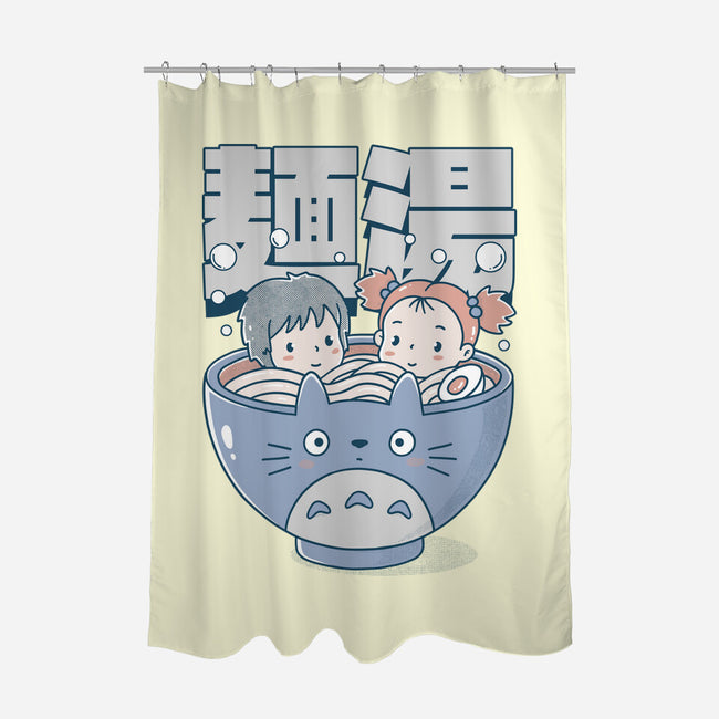 Noodle Bath-None-Polyester-Shower Curtain-GODZILLARGE
