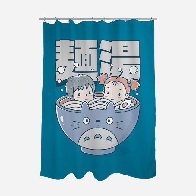 Noodle Bath-None-Polyester-Shower Curtain-GODZILLARGE