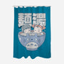 Noodle Bath-None-Polyester-Shower Curtain-GODZILLARGE