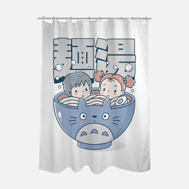 Noodle Bath-None-Polyester-Shower Curtain-GODZILLARGE