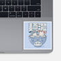Noodle Bath-None-Glossy-Sticker-GODZILLARGE