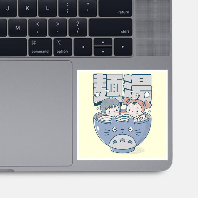 Noodle Bath-None-Glossy-Sticker-GODZILLARGE