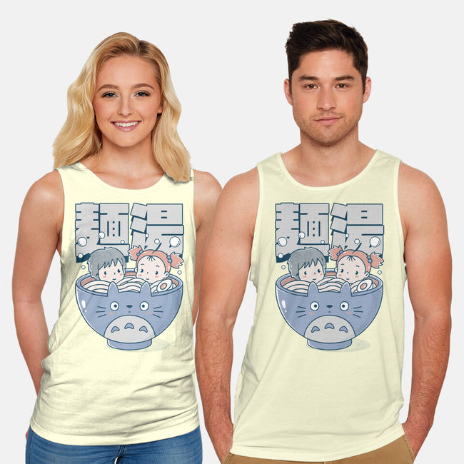 Noodle Bath-Unisex-Basic-Tank-GODZILLARGE