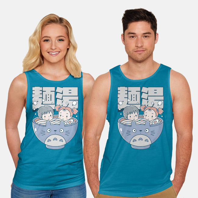 Noodle Bath-Unisex-Basic-Tank-GODZILLARGE