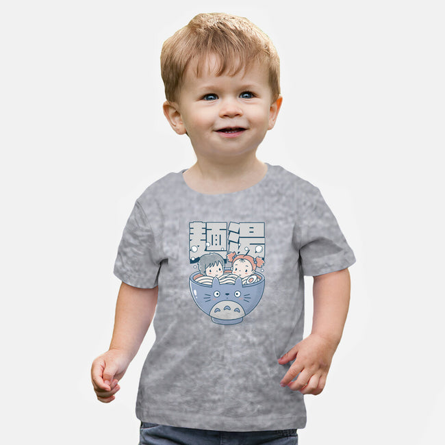 Noodle Bath-Baby-Basic-Tee-GODZILLARGE
