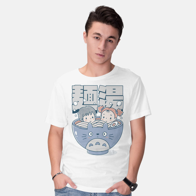 Noodle Bath-Mens-Basic-Tee-GODZILLARGE