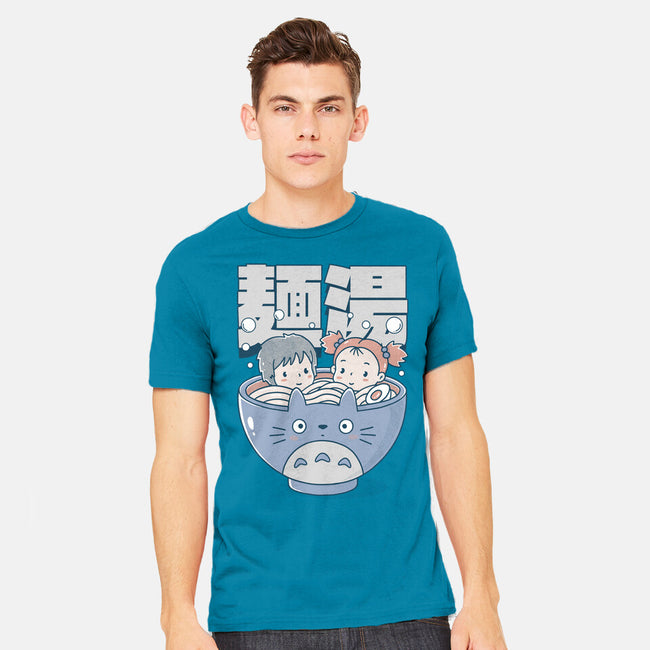 Noodle Bath-Mens-Heavyweight-Tee-GODZILLARGE