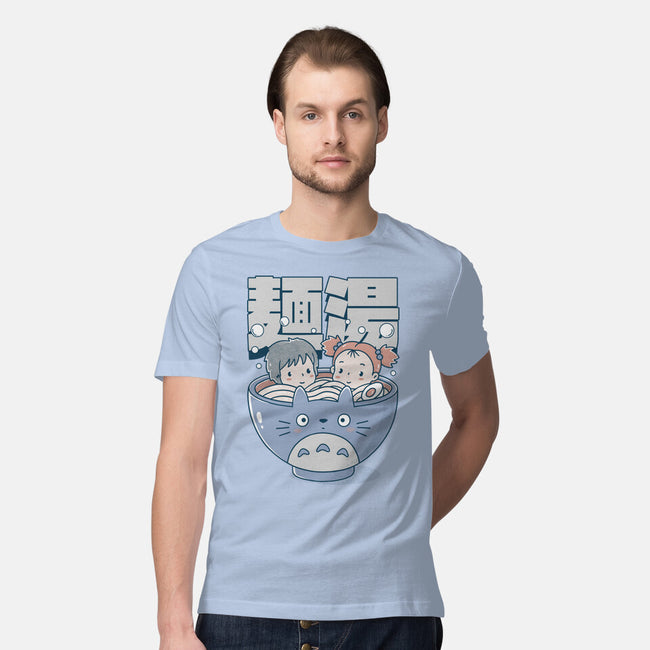 Noodle Bath-Mens-Premium-Tee-GODZILLARGE