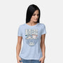 Noodle Bath-Womens-Basic-Tee-GODZILLARGE