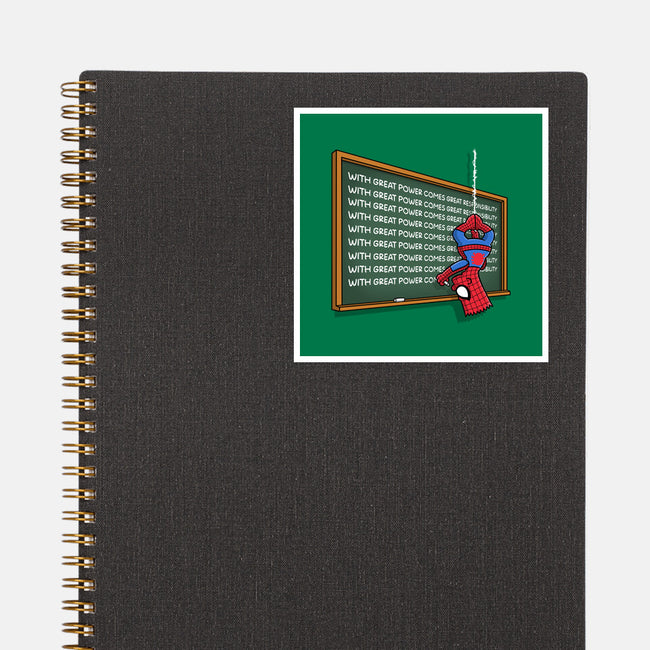 Spider Detention-None-Glossy-Sticker-Barbadifuoco