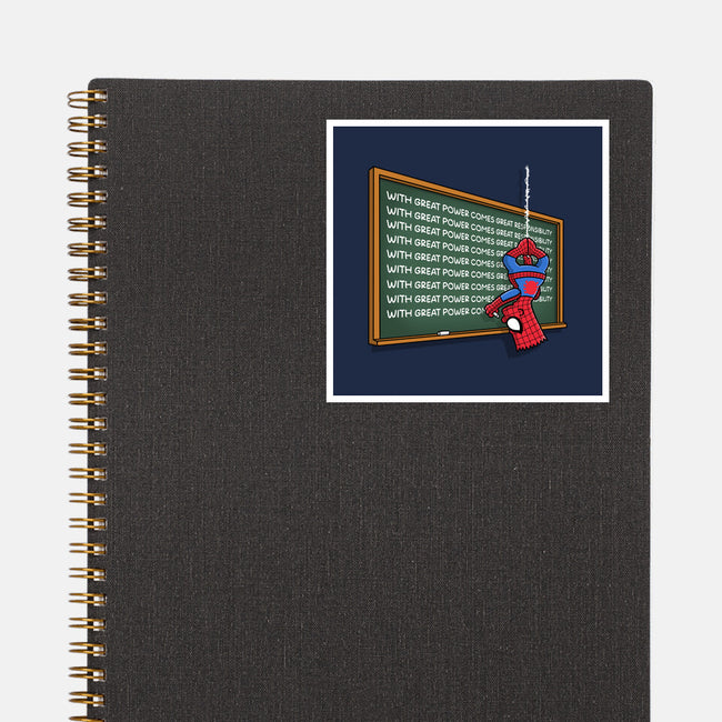 Spider Detention-None-Glossy-Sticker-Barbadifuoco