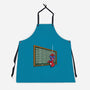 Spider Detention-Unisex-Kitchen-Apron-Barbadifuoco