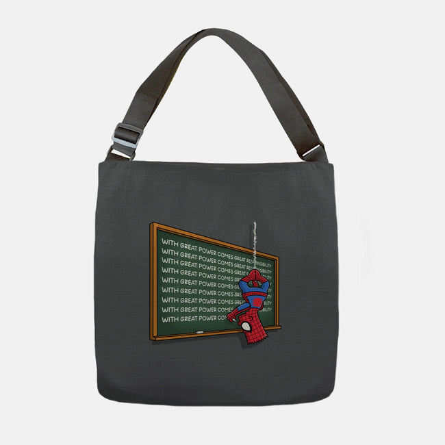 Spider Detention-None-Adjustable Tote-Bag-Barbadifuoco