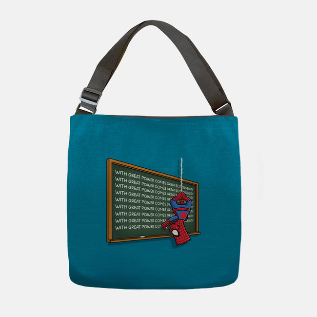 Spider Detention-None-Adjustable Tote-Bag-Barbadifuoco